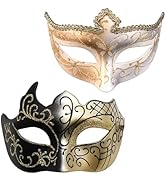 Amazon.co.jp: Archnote 仮面 ベネチアンマスク 仮面舞踏会 マスク お